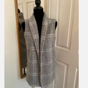 Rachel Zoe Gray Wool Sweater Cardigan Size M NWt